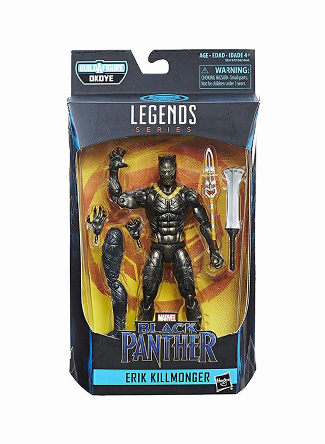 Black Panther Legends Erik Killmonger Action Figure 6 inch