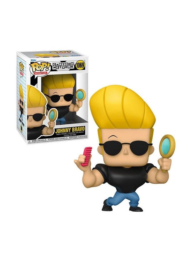 Pop Animation: Johnny Bravo Johnny With Mirror & Comb Multicolor 5 Inches (57789)