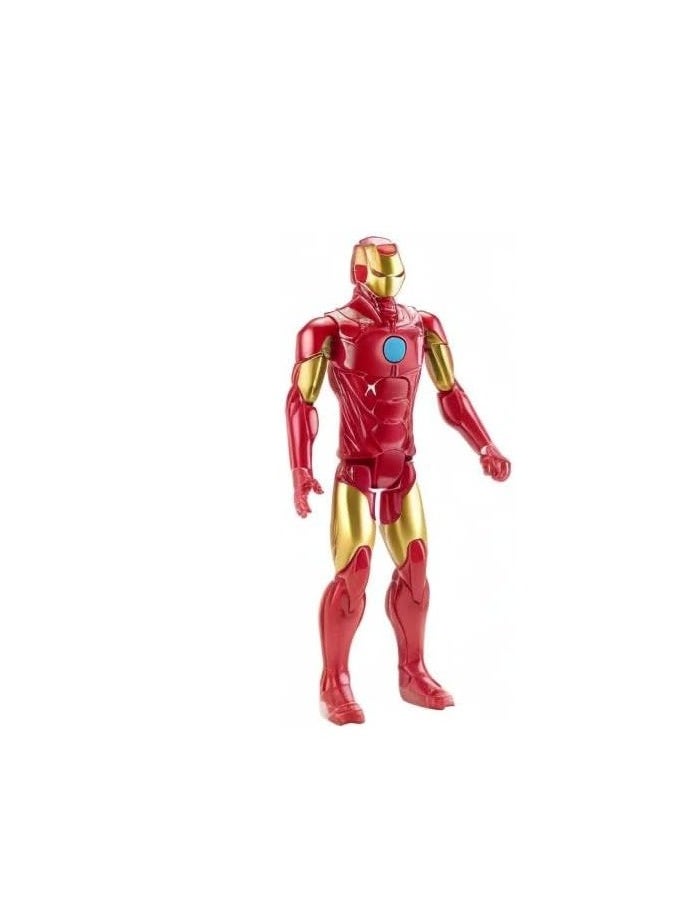 Avengers Endgame Titan Hero Series Action Figures - Captain America, Iron Spider, Black Panther, Iron Man (Set of 4)