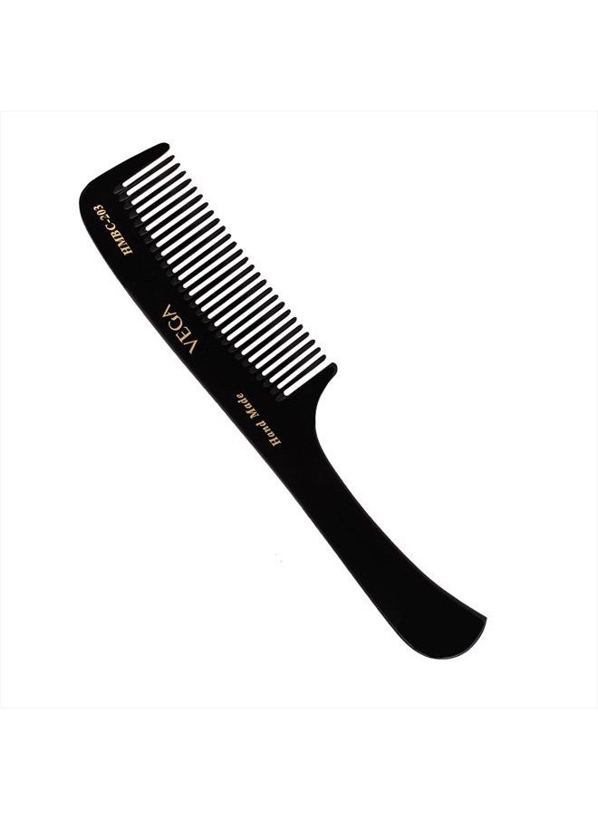 Vega Handmade Black Comb - Grooming HMBC-203 1 Pcs by Vega Product