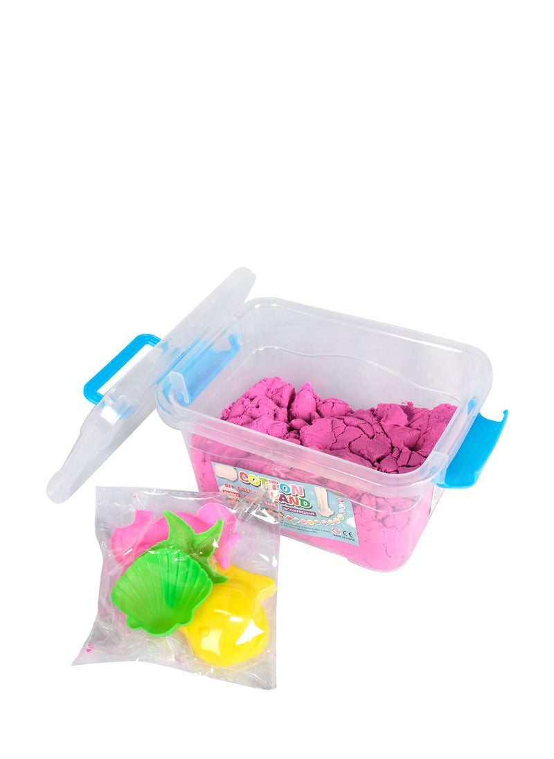 Play Cotton Sand with Moulds Toy Kit