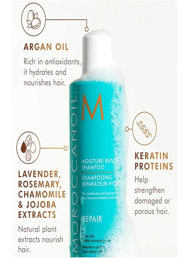 Moroccanoil Moisture Repair Shampoo and Conditioner 500ml Duo