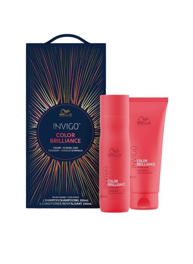 WELLA INVIGO Brilliance Fine/Normal Holiday Duo