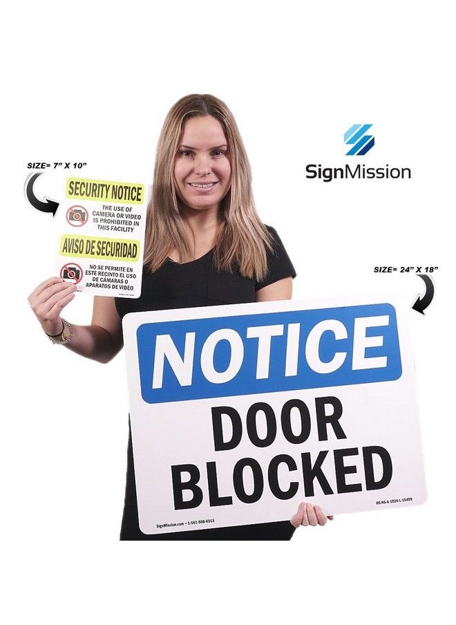 Osha Notice Signs Please Do Not Sit Or Climb On Railing Sign ; Extremely Durable Made In The Usa Signs Or Heavy Duty Vinyl Label ; Protect Your Construction Site Warehouse & Business