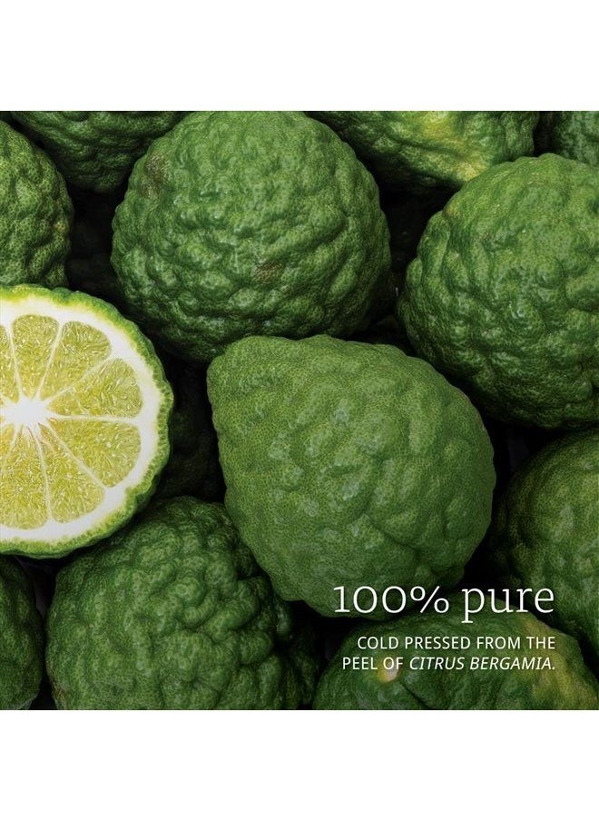 Essential Oils, Organic Bergamot Oil, Sweet Aromatherapy Scent, Cold Pressed, 100% Pure, Vegan, Child Resistant Cap, 1-Ounce