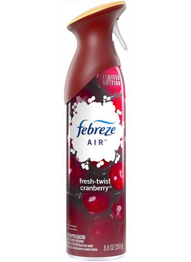 037000988854 Air Freshener Spray-Limited Edition-Winter Collection 2017-Fresh-Twist Cranberry-Net Wt. 8.8 OZ (250 g) Per Bottle B, 8.8 Ounce (Pack of 3)