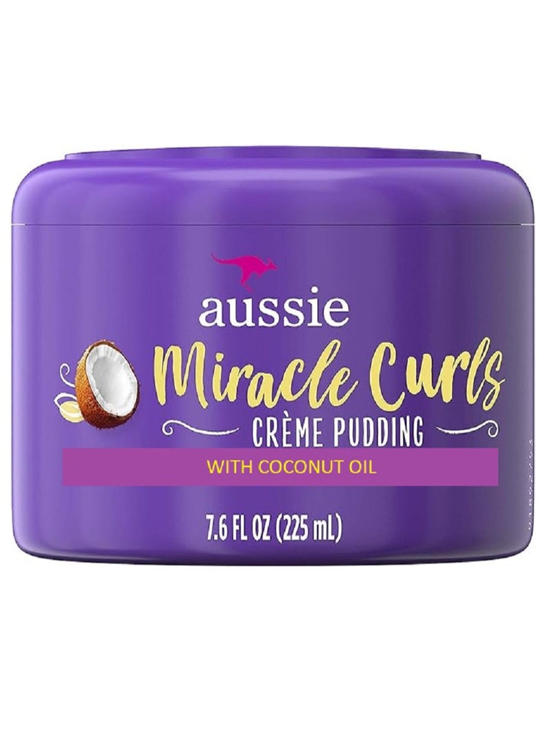 Aussie Creme Pudding Miracle Curls 7.6 Ounce Jar (225ml)