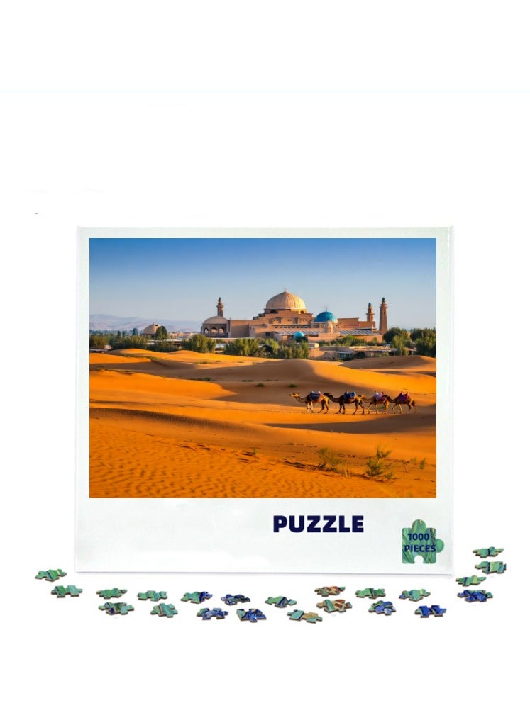 1000-Piece 3D Creative Landscape Puzzle – Engaging Puzzle Art