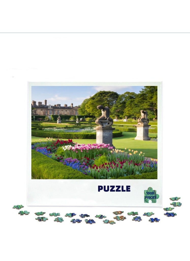 1000-Piece 3D Perspective Creative Landscape Pattern Puzzle