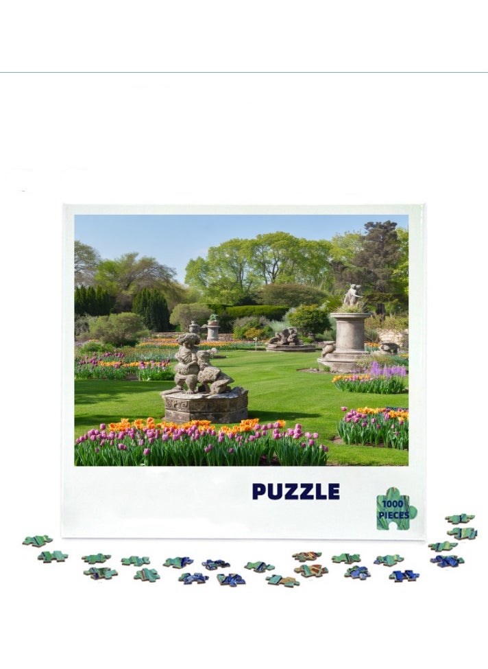 1000-Piece 3D Puzzle - Creative Scenery Designs