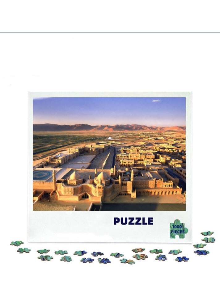 1000-Piece Puzzle of Scenic Home Decor for Leisure and Relaxation