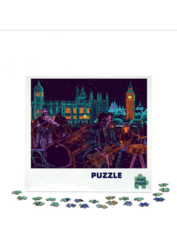 1000-Piece 3D Creative Scenic Puzzle - Challenging & Fun Brain Teaser