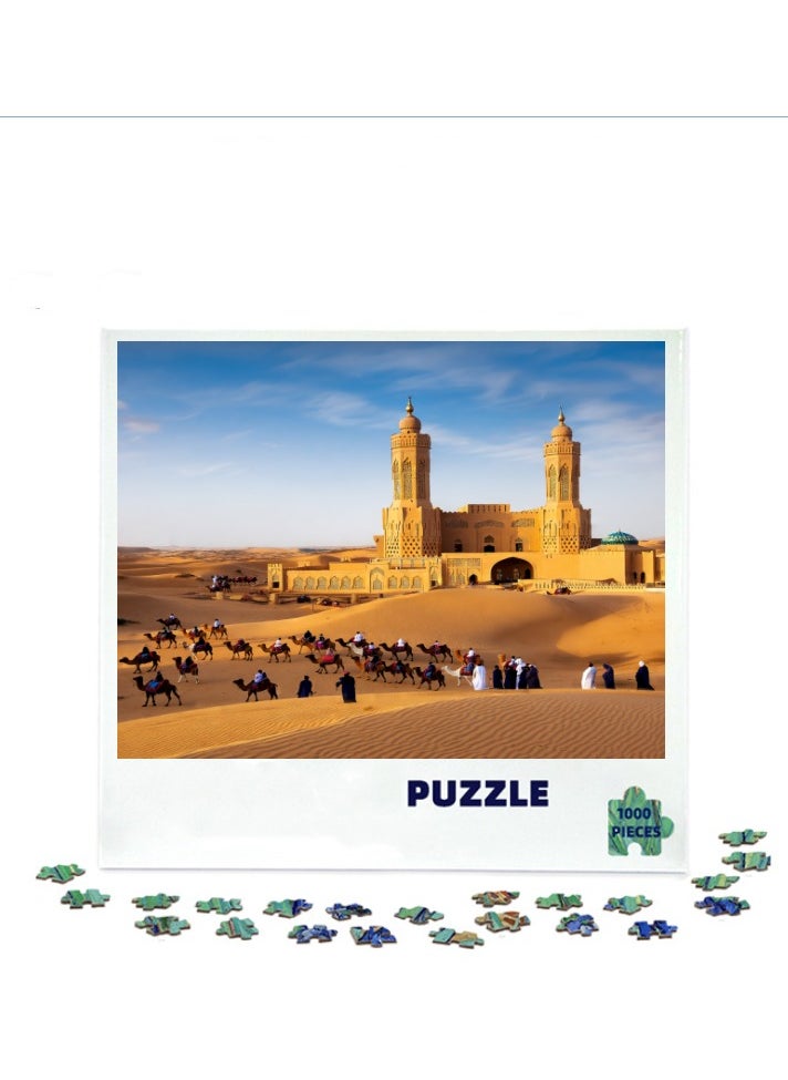 1000-Piece 3D Creative Landscape Puzzle - Mind-Bending Fun!