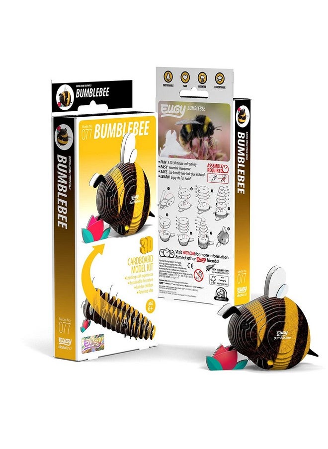 Bumblebee 3D Puzzle, 24 Piece Eco-Friendly Educational Toy Puzzles For Boys, Girls & Kids Ages 6+