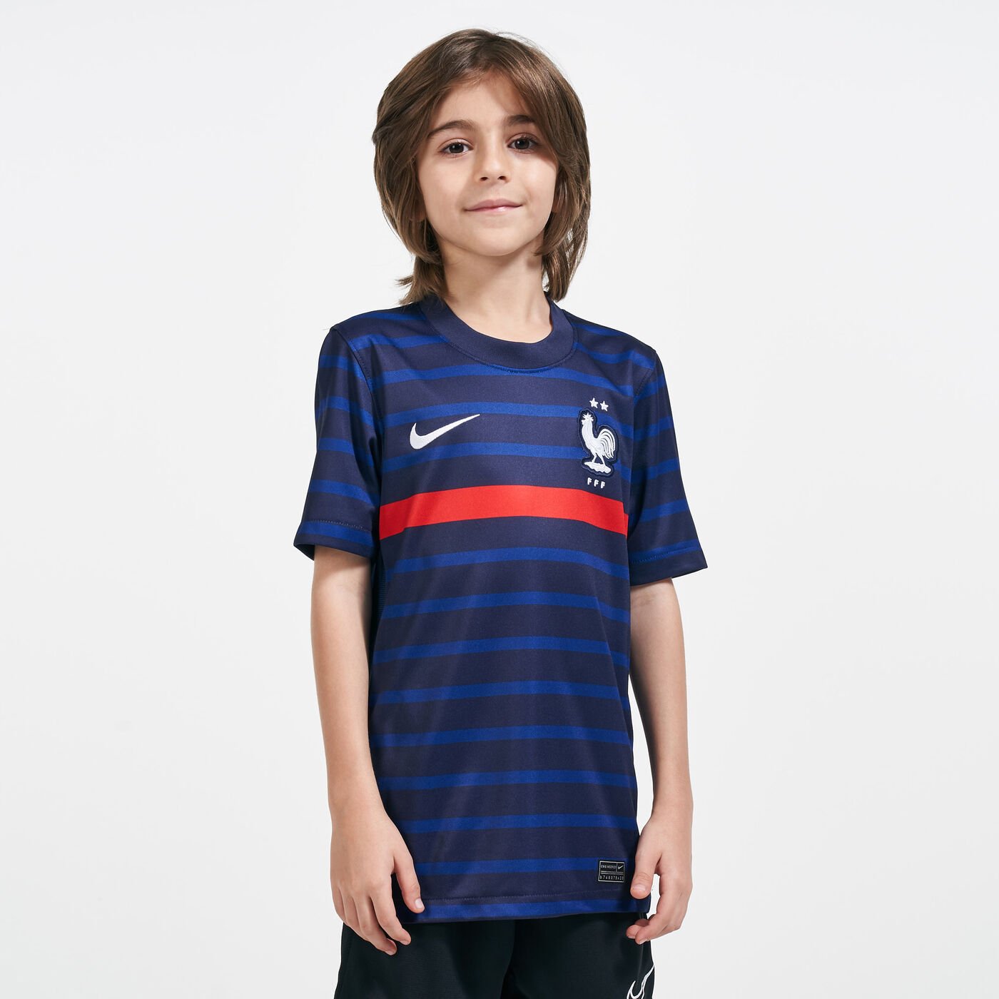 Kids' France Stadium Home Jersey - 2020/21 (Older Kids)