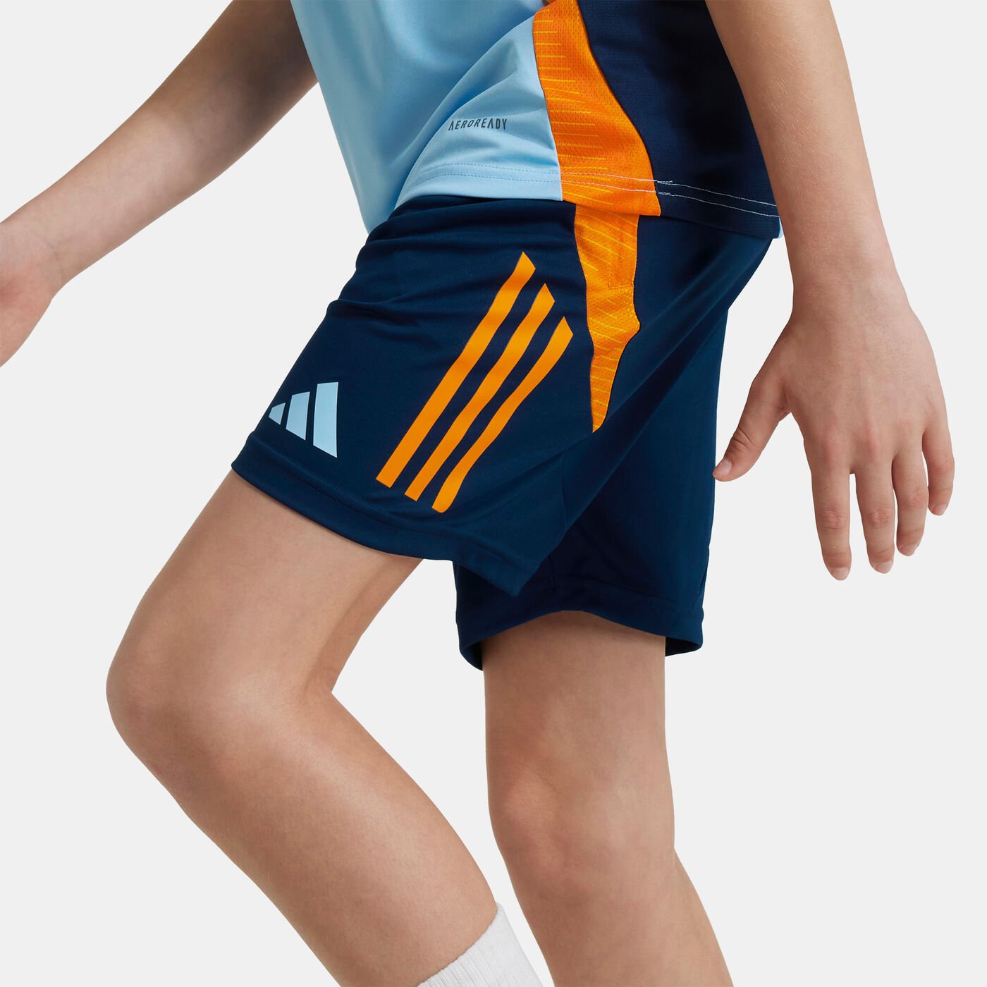 Kids' Real Madrid Tiro 24 Competition Training Football Shorts