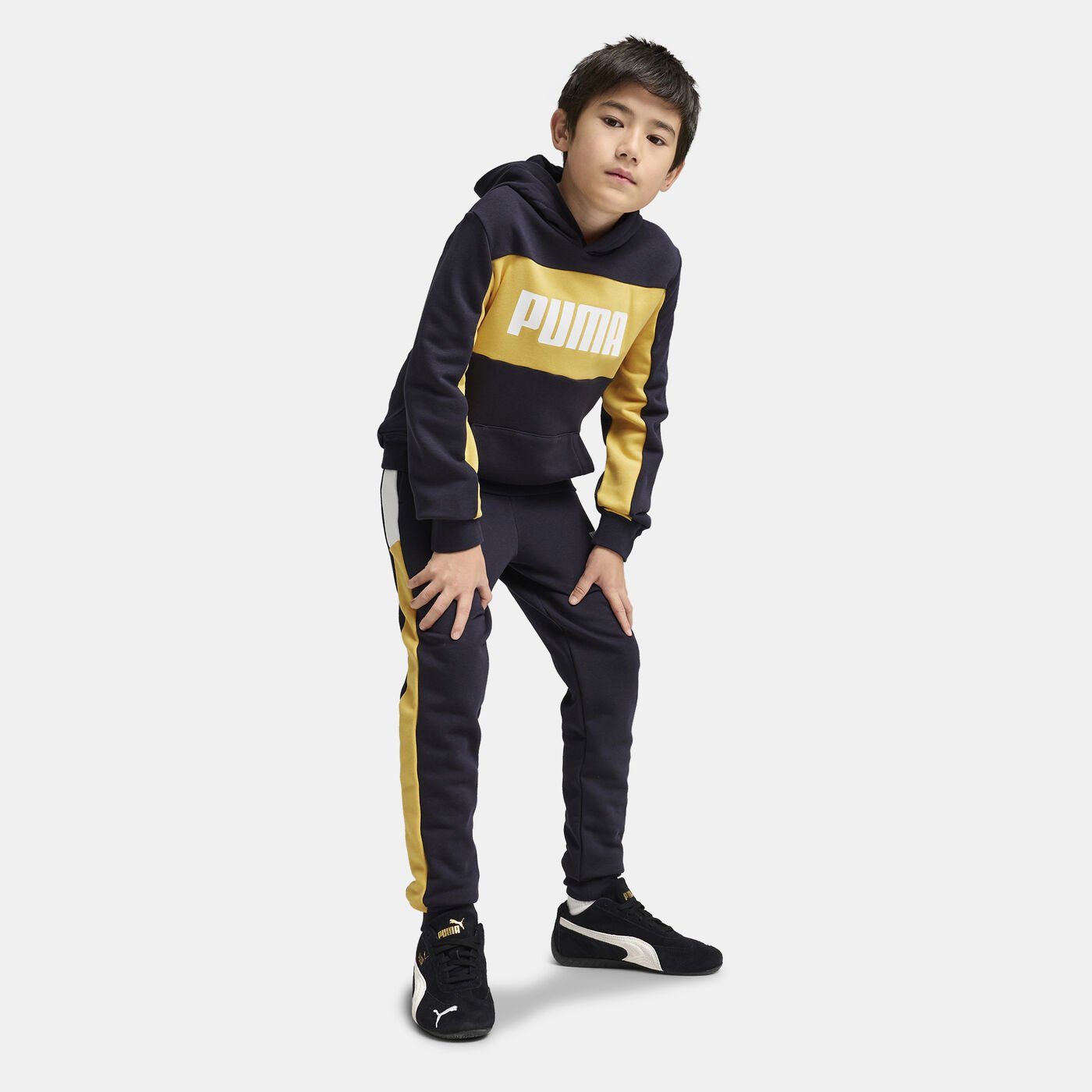 Kids' Essentials Block Hoodie