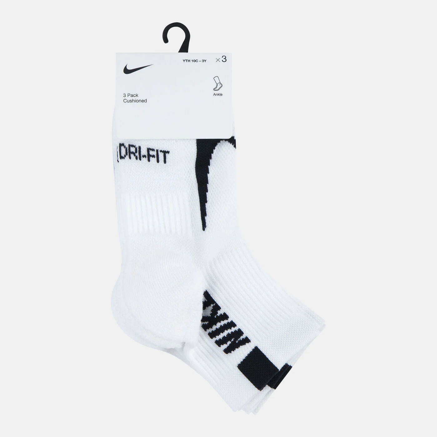 Kids' Multiplier Quarter Socks (3 Pairs)
