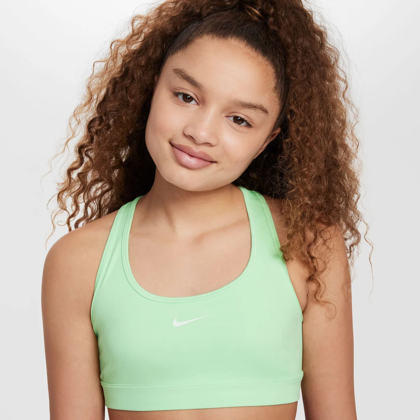 Kids' Swoosh Medium-Support Sports Bra