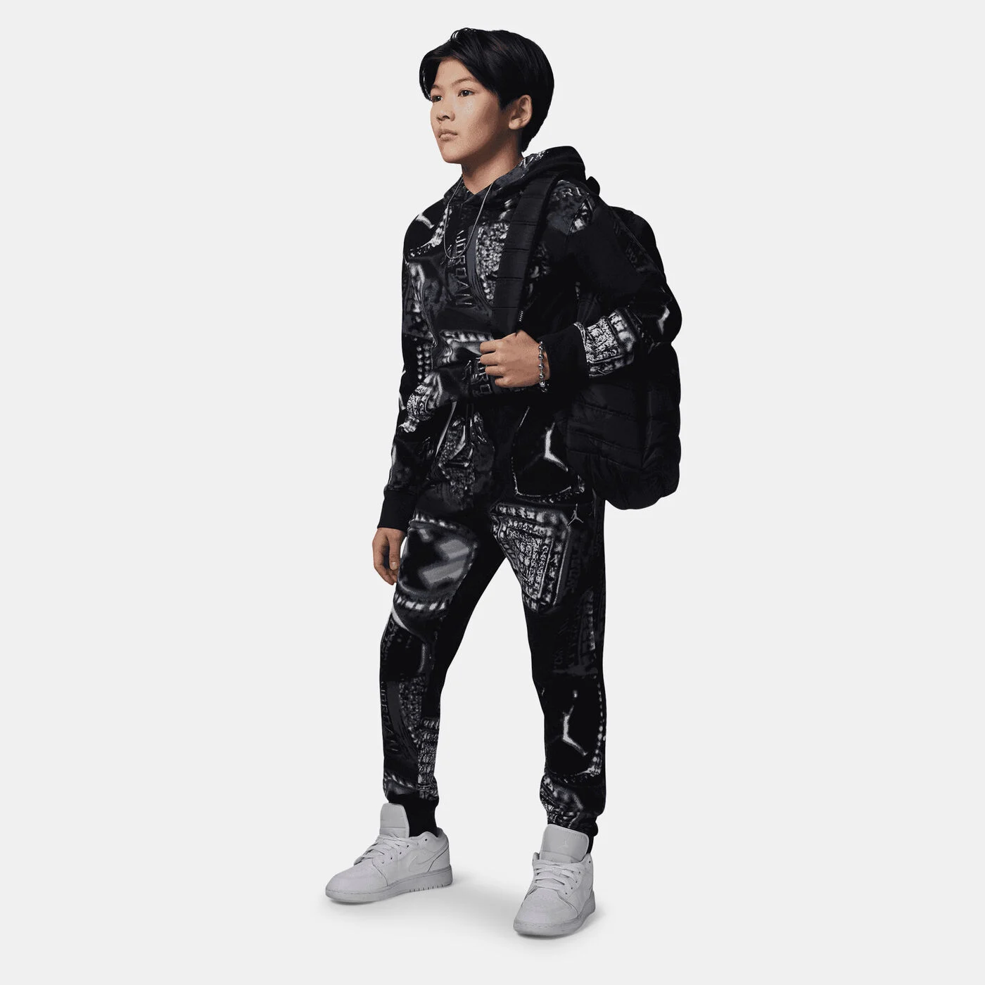 Kids' MVP French Terry Printed Pants