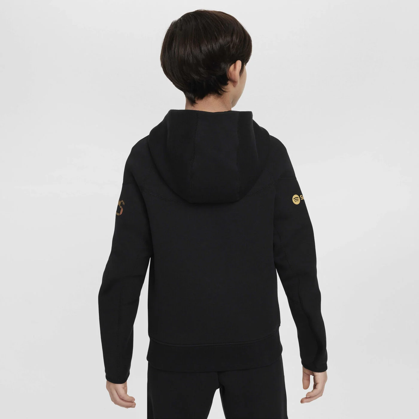 Kids' F.C. Barcelona Tech Fleece Football Full-Zip Hoodie