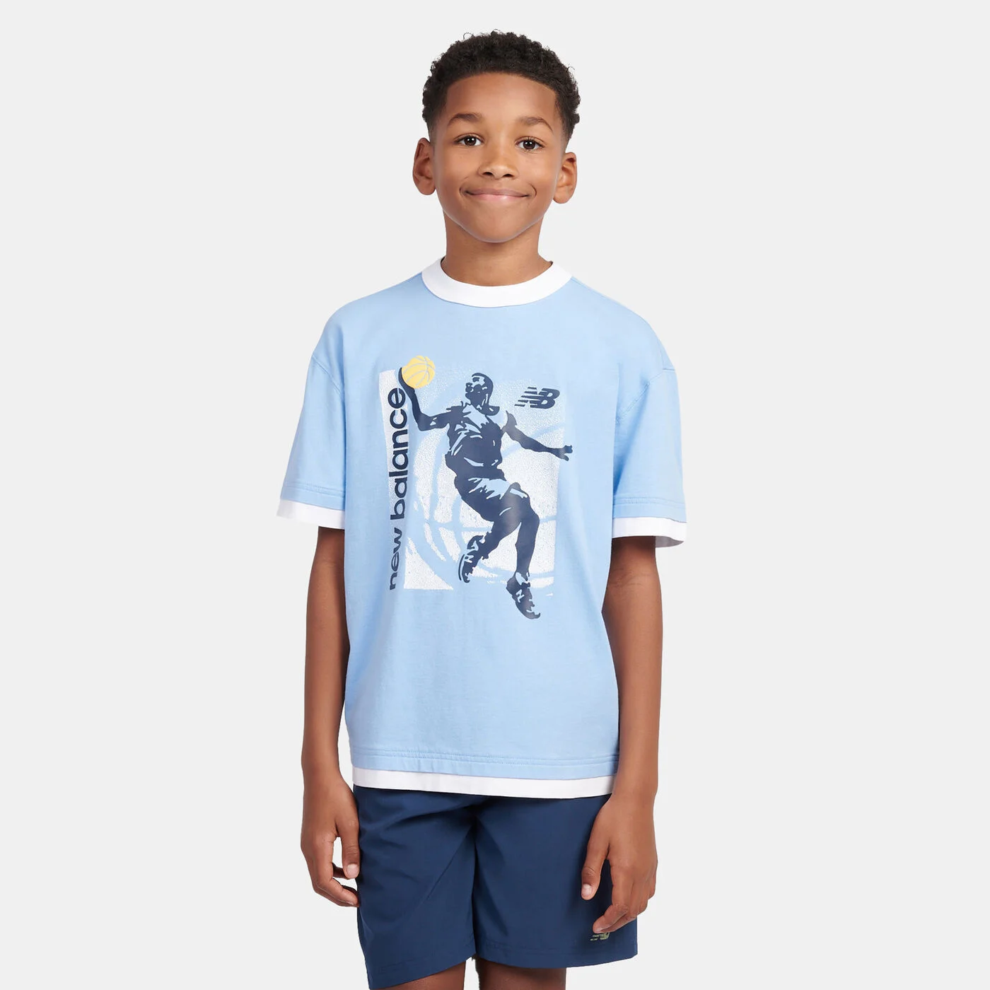 Kids' Hoops Layup Graphic T-Shirt
