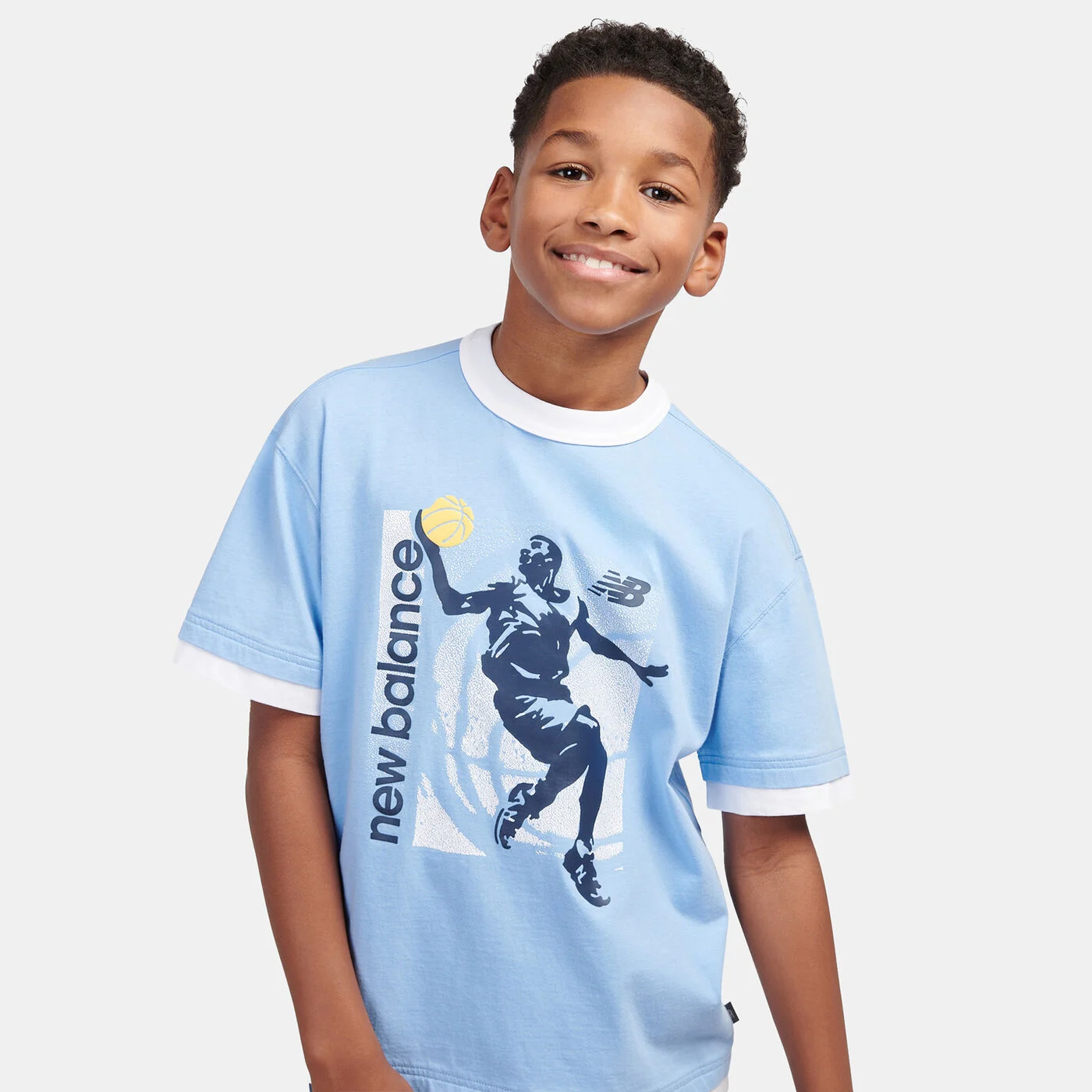 Kids' Hoops Layup Graphic T-Shirt