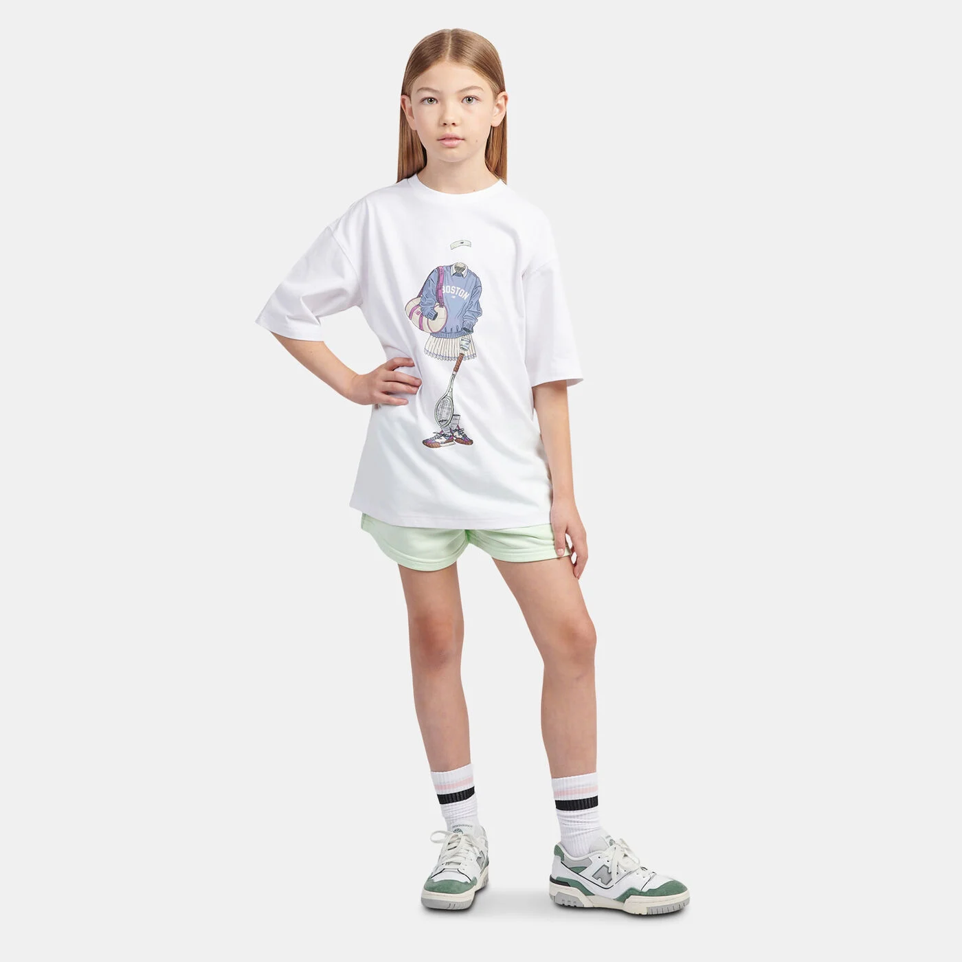 Kids' Tennis Girl Graphic T-Shirt