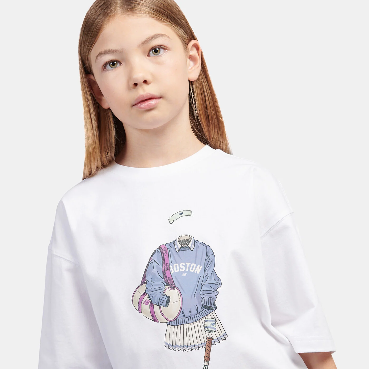 Kids' Tennis Girl Graphic T-Shirt