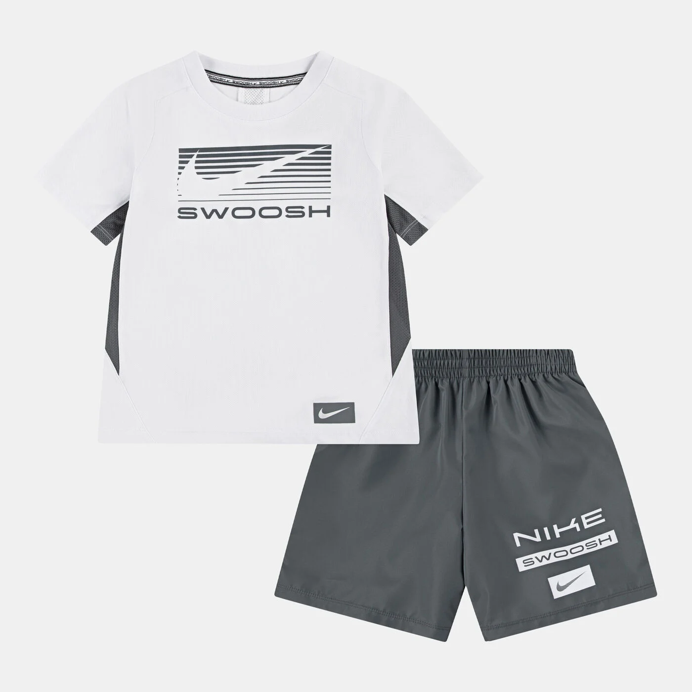 Kids' Dri-FIT Multi Woven T-Shirt and Shorts Set