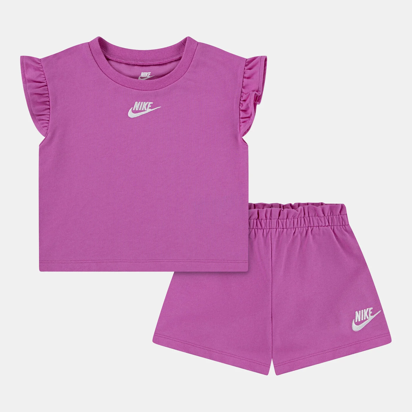 Kids' French Terry T-Shirt and Shorts Set