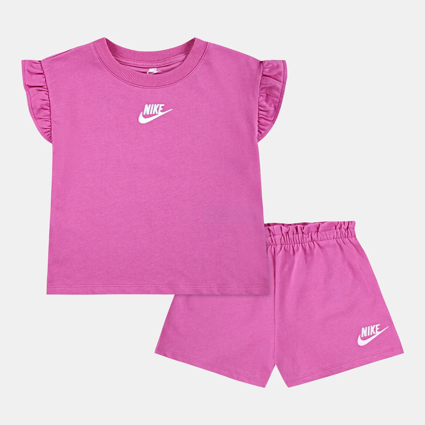 Kids' French Terry T-Shirt and Shorts Set