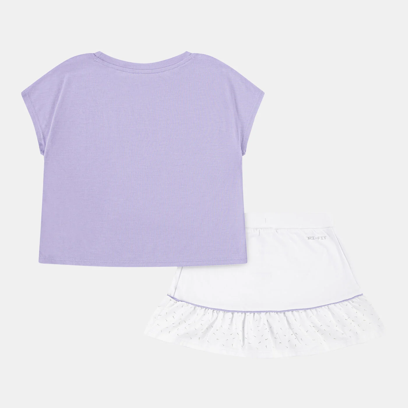 Kids' Sunny Swoosh Scooter T-Shirt and Skort Set