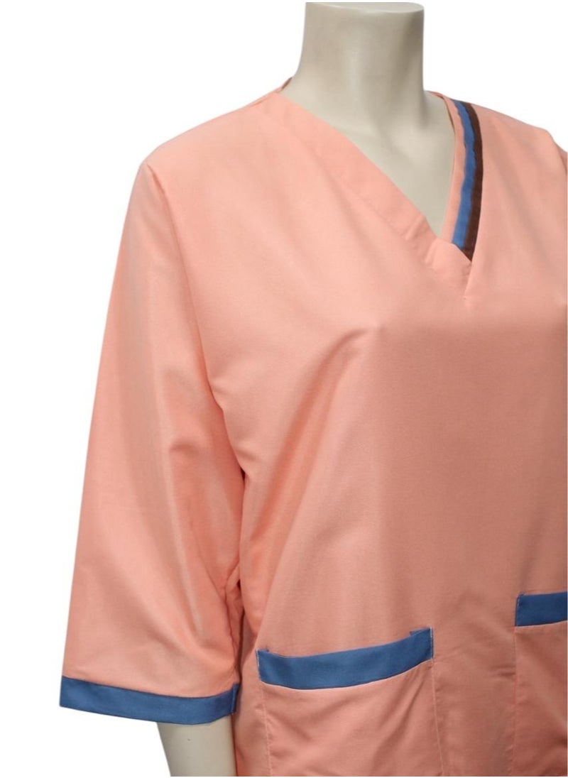 Housemaid Uniform Maid Nanny Scrub Suit 2 piece set