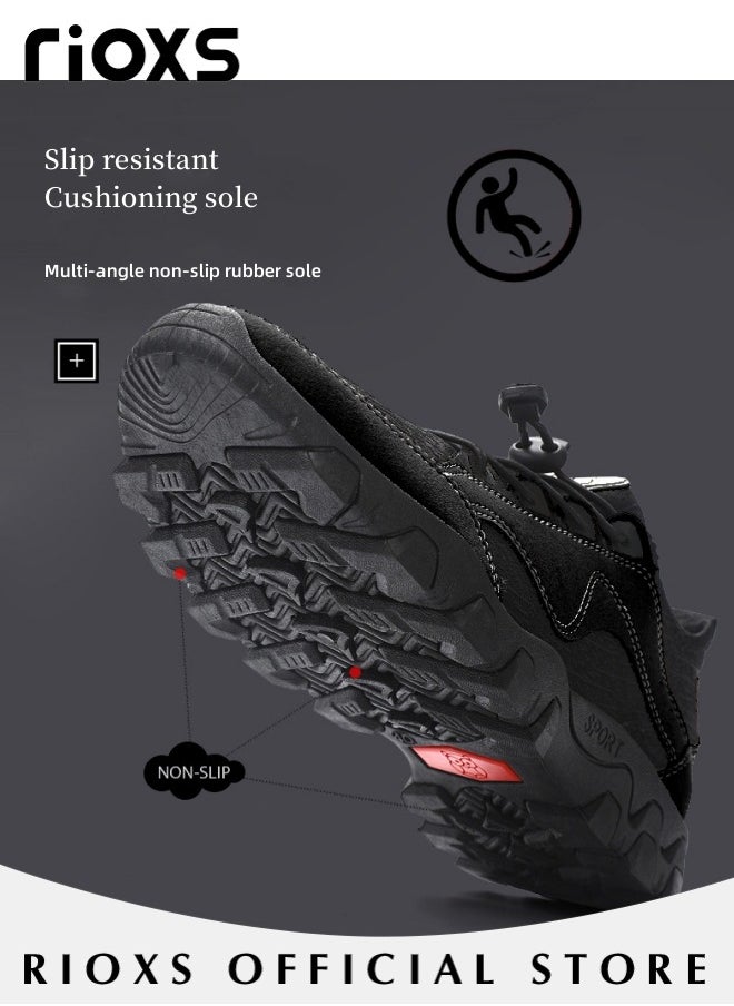 Men's Athletic Casual Hiking Shoes Lightweight Outdoor Running Shoes Comfortable Fashion Sneakers