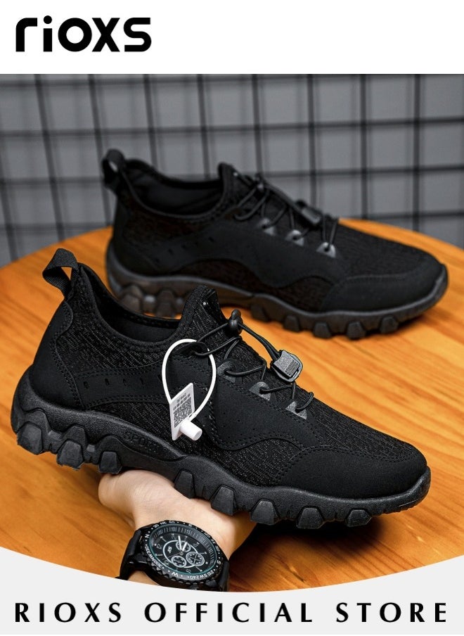 Men's Athletic Casual Hiking Shoes Lightweight Outdoor Running Shoes Comfortable Fashion Sneakers