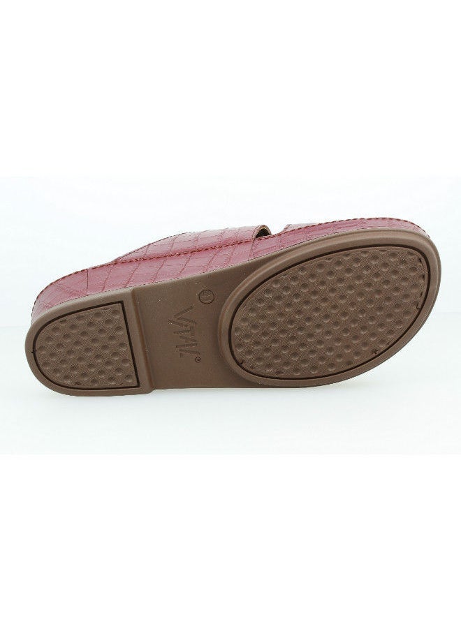148-1016 Vital Mens Sandals Vitallo Cocco Cara 74004B44346 Bordo