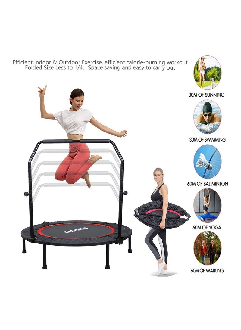 Mini Silent Fitness Trampoline Small Indoor Fitness Trampoline