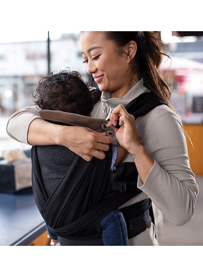 Boppy Adjust Comfy Fit Baby Carrier, Charcoal