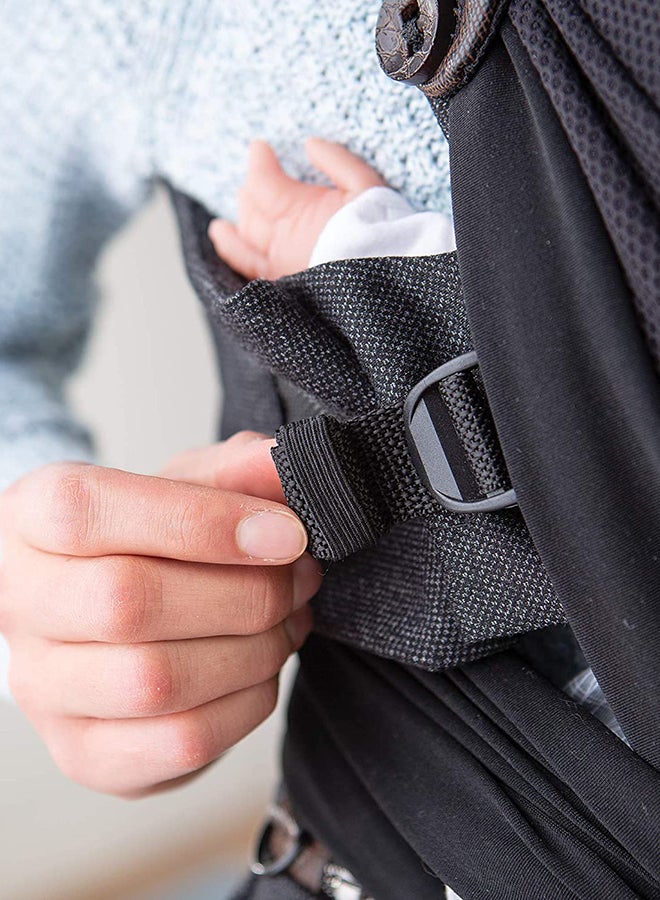 Boppy Adjust Comfy Fit Baby Carrier, Charcoal