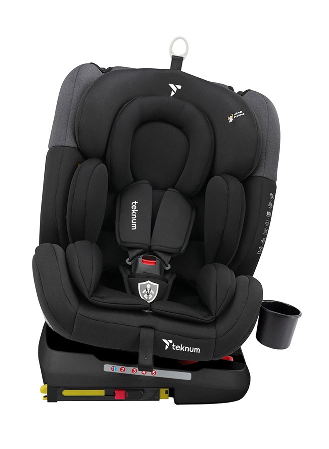 Evolve 360° Car Seat 0 - 12Yrs Black With Isofix