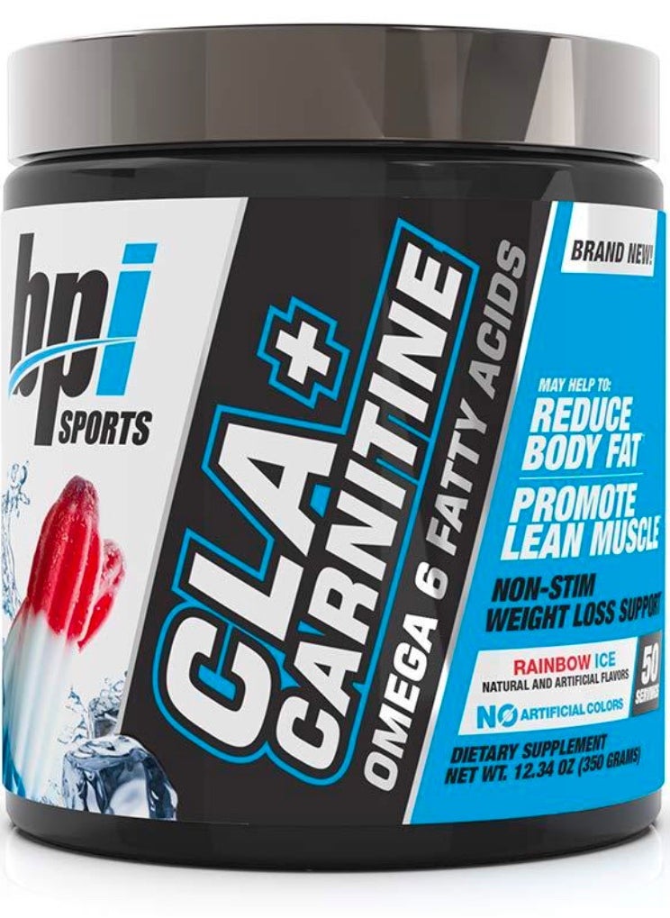 CLA CARNITINE OMEGA 6 FATTY ACID Rainbow Ice 50 SERVINGS