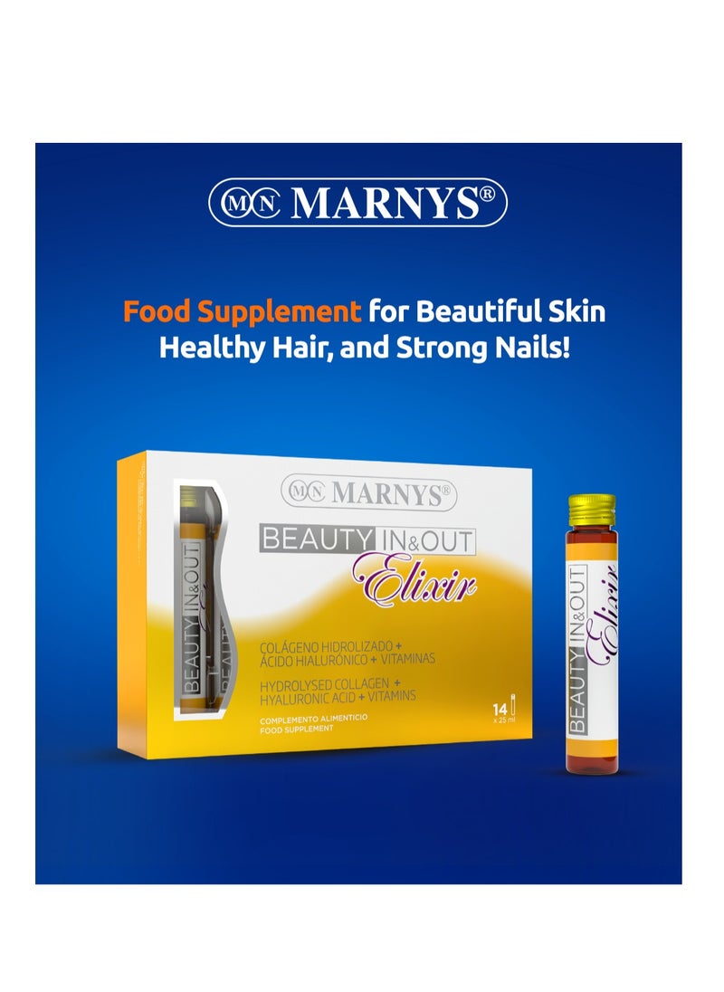 Marnys Beauty In & Out Elixir - 14 Vials