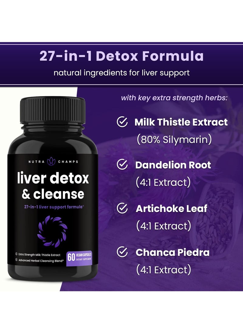 Liver Detox & Cleanse, 60 Vegan Capsules