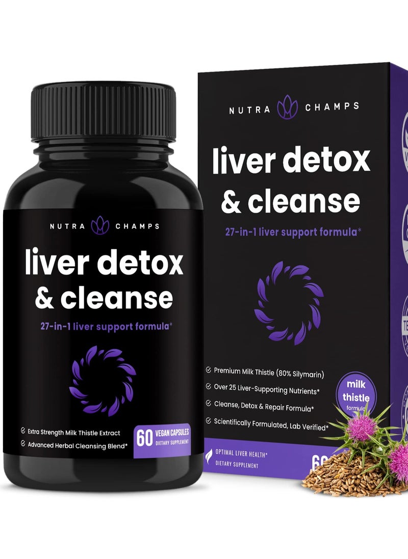 Liver Detox & Cleanse, 60 Vegan Capsules