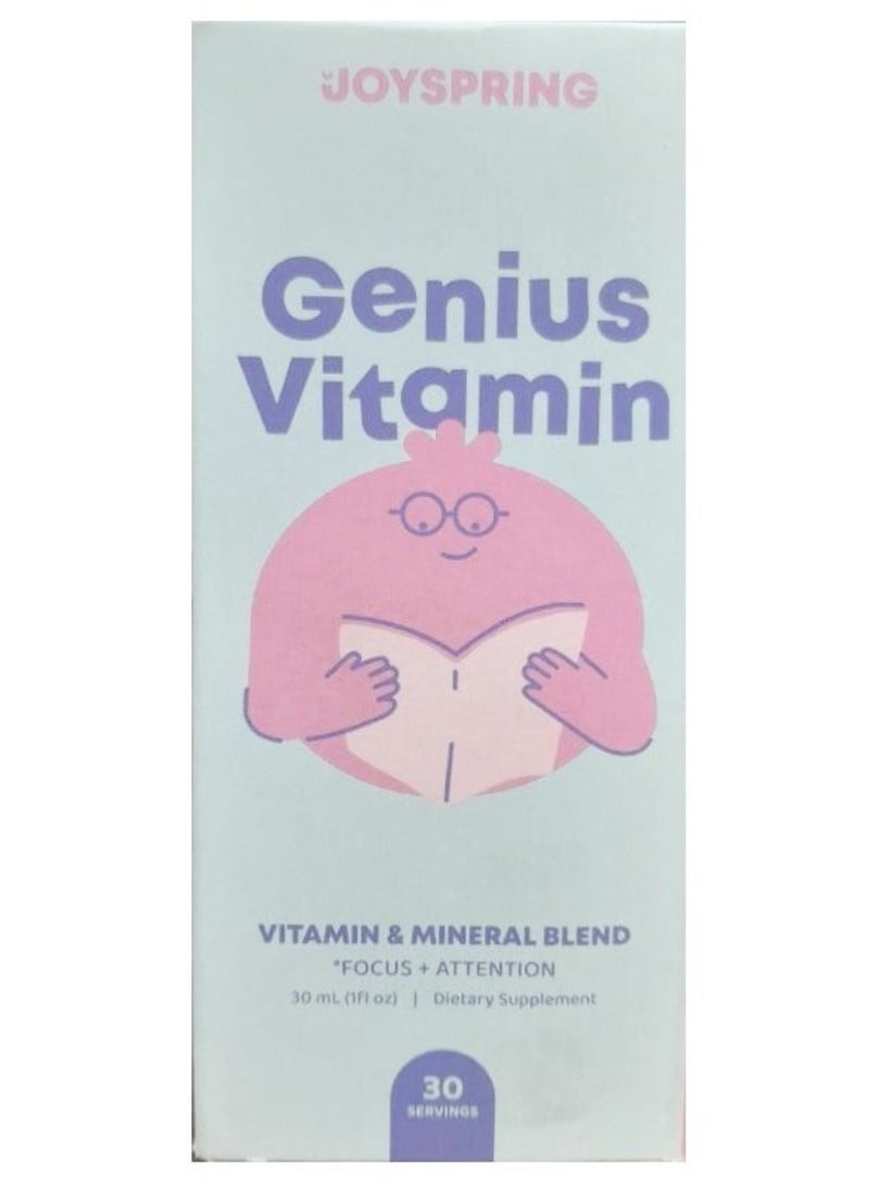 Genius Vitamin, Focus & Attention - 30 ml