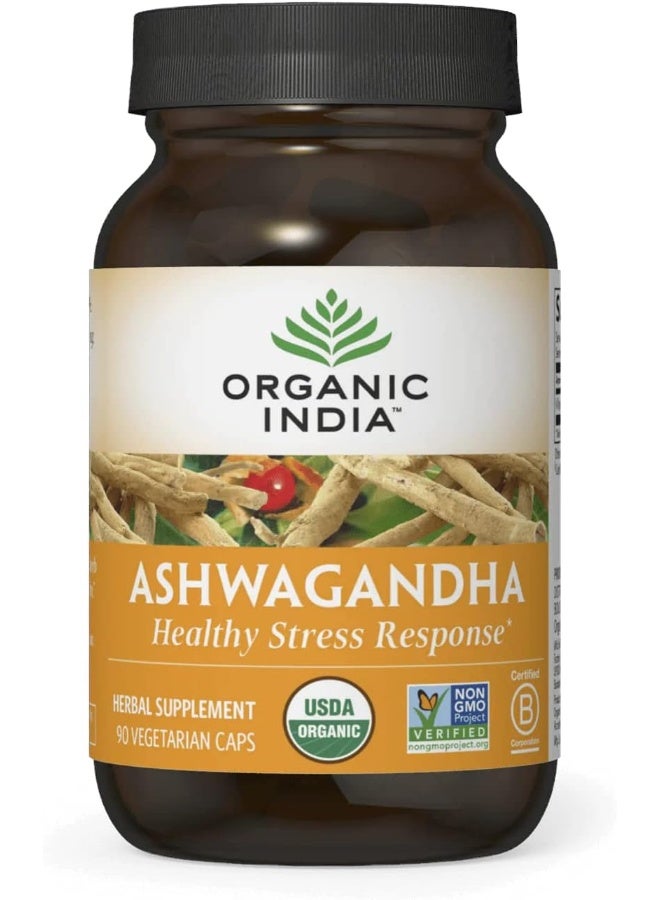 Ashwagandha Healthy Stress Response, 90 Vegetarian Caps Packaging May Vary