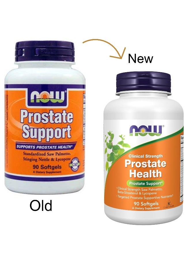 Clinical Strength Prostate Health, 90 Softgels Packaging May Vary