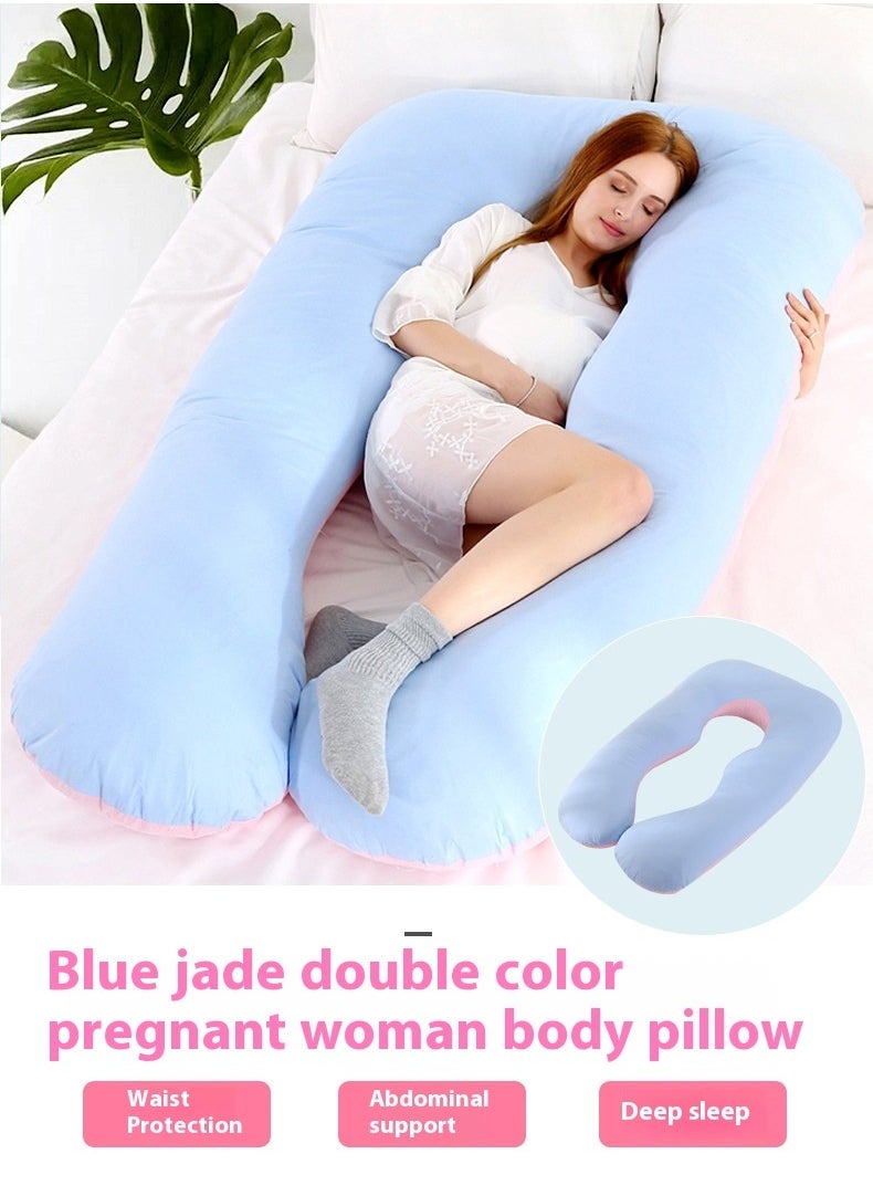 U-Shaped Full Body Pregnancy Cotton Pillow Pregnancy Pillows For Sleeping 80x150cm