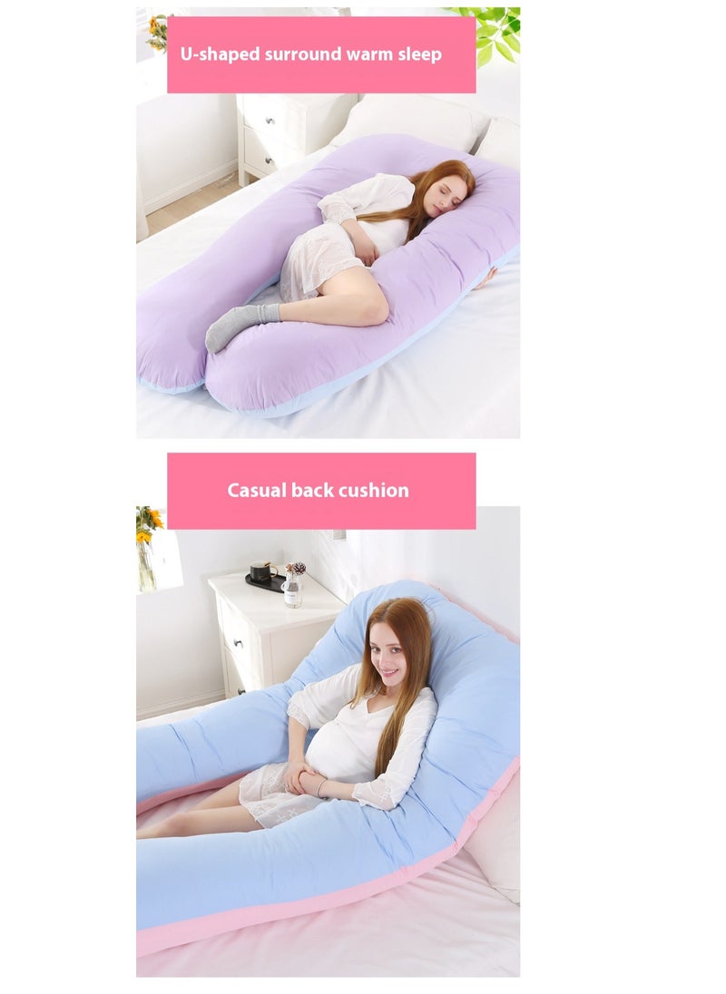 U-Shaped Full Body Pregnancy Cotton Pillow Pregnancy Pillows For Sleeping 80x150cm